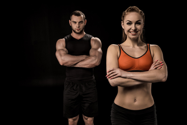 young sportive couple - Photo, Image
