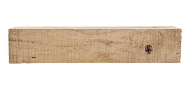 panneau en bois isolé sur fond blanc - Photo, image