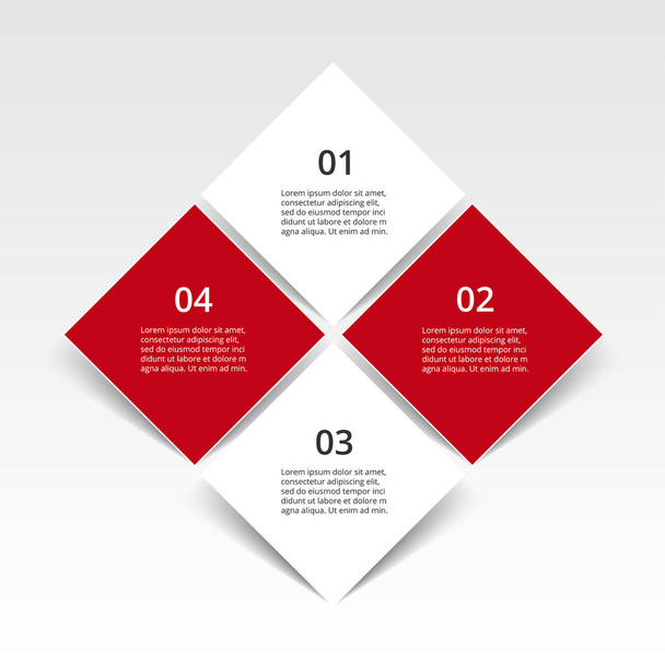 Vector business template for presentation. - Vector, afbeelding