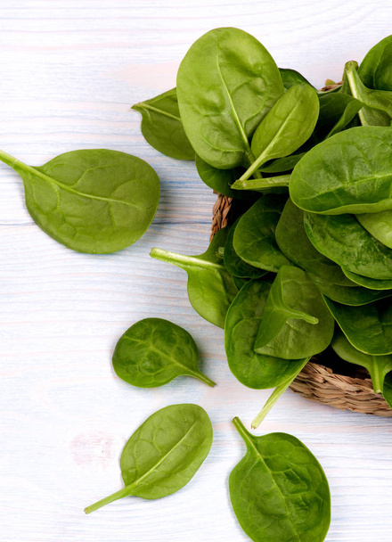 Raw Spinach Leafs - Photo, image