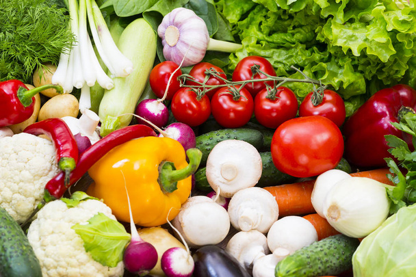 Background of fresh vegetables - Photo, Image