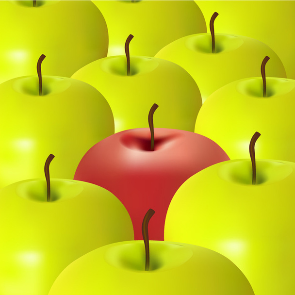 appelen - Vector, afbeelding