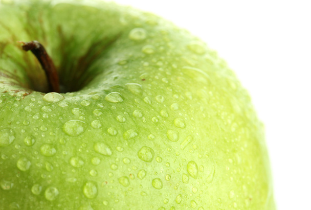 Ripe green apple isolated on white - Valokuva, kuva
