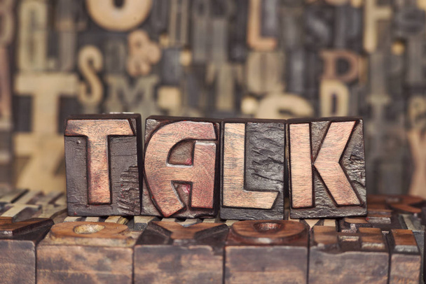 деревянная концепция TALK
 - Фото, изображение