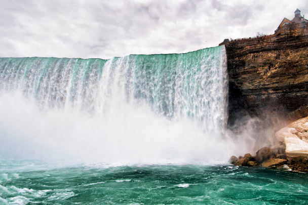 Beautiful Niagara Falls from USA side - Photo, Image