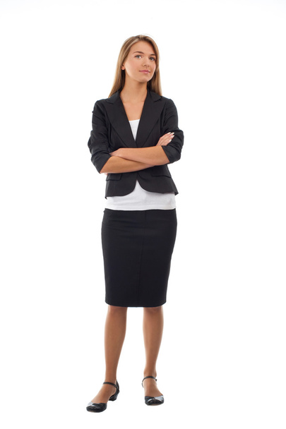 Businesswoman with crossed arms - Foto, Imagem