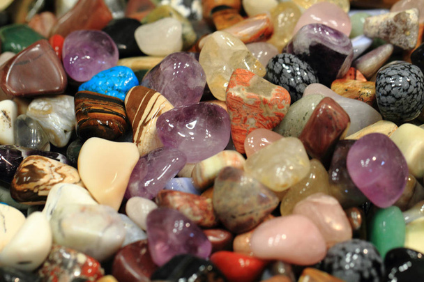 colección mineral gemas de color
  - Foto, imagen