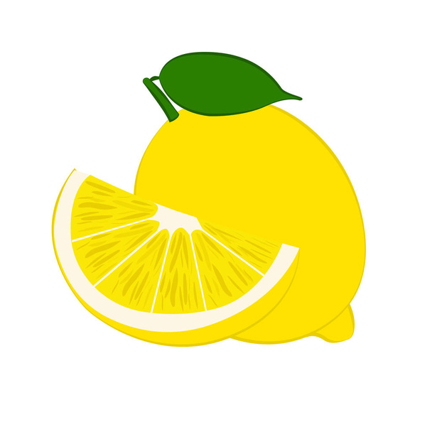 Illustration vectorielle citrons frais
 - Vecteur, image