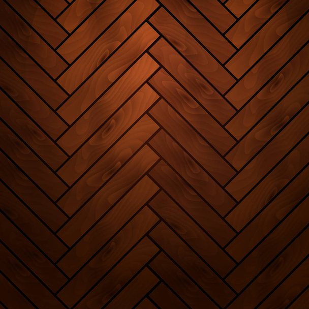Kreslený čtvercové pozadí s dřevěnými deskami - Vektor, obrázek