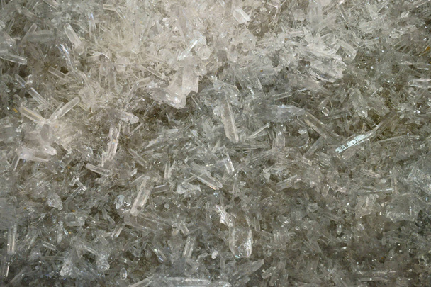 weißer Bergkristall-Hintergrund - Foto, Bild