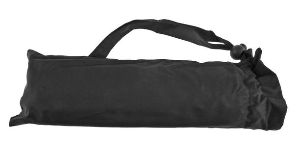 Чорна сумка на білому тлі
  - Фото, зображення