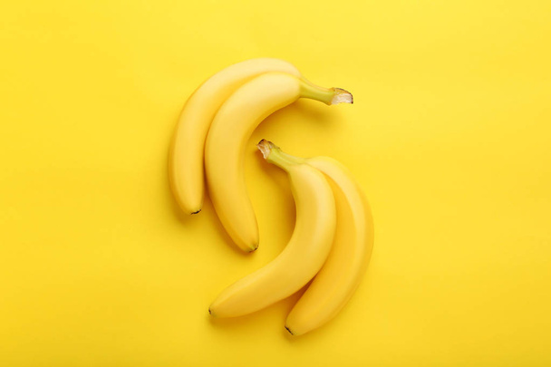 新鮮な甘いバナナ - 写真・画像