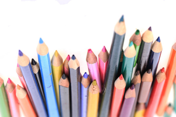 crayons de couleur isolés
 - Photo, image