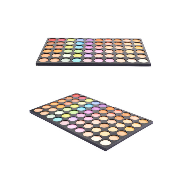 Make-up palette kit isolated - Foto, Imagem