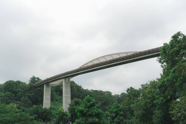 Singapur Henderson dalga köprü Mount Faber Parkı  - Fotoğraf, Görsel