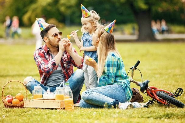 Birthday Party in the Park - Photo, Image