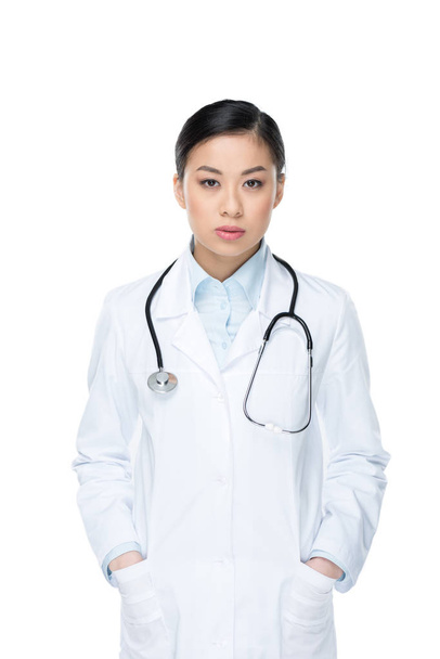 confident doctor looking at camera - Photo, Image