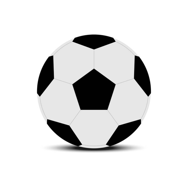 Fotbalový míč vektorové umění  - Vektor, obrázek