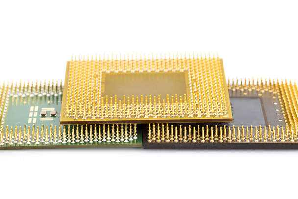 Центральний процесор або чип комп'ютера
  - Фото, зображення