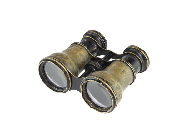 Vintage binoculars isolated  - Photo, Image