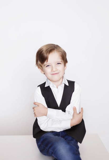 stylish little boy - Foto, immagini