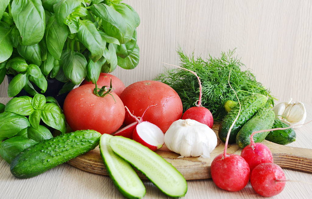 Kleurrijke groenten  - Foto, afbeelding
