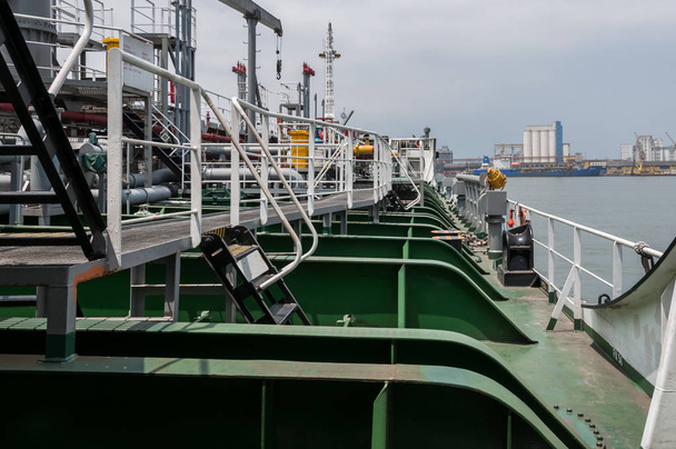 Ship's deck, port side - Photo, Image