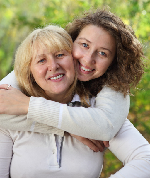 Middle age woman with her daughter - Photo, Image