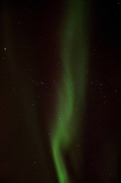 Nordlichter bei Bremnes in der Nähe von Harstad, Norwegen - Foto, Bild