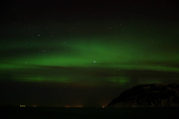 Northern Lights at Bremnes near Harstad, Norway - Φωτογραφία, εικόνα