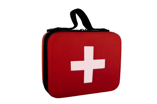 First aid kit isolated - Photo, Image