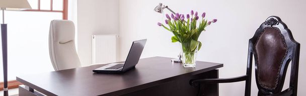 Elegant workplace at home - Φωτογραφία, εικόνα