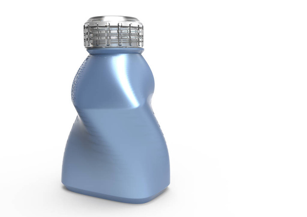 garrafa de vidro 3D
 - Foto, Imagem