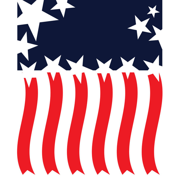 Verenigde Staten patriottische ontwerp - Foto, afbeelding