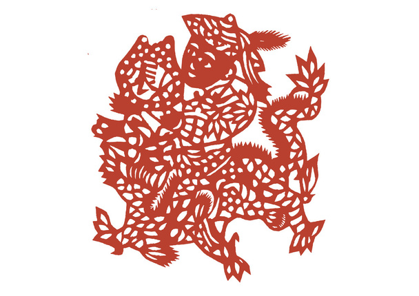 Китайский дракон - Вектор,изображение