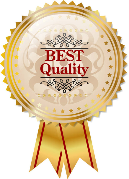 Best quality award icon - Vector, Imagen
