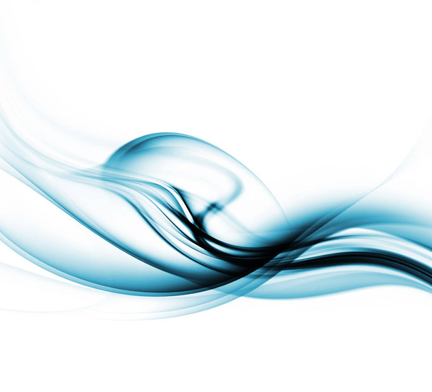 Fondo de humo azul abstracto
 - Foto, Imagen