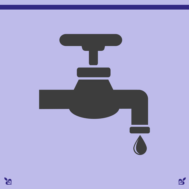 Save water sign  - Vector, Image