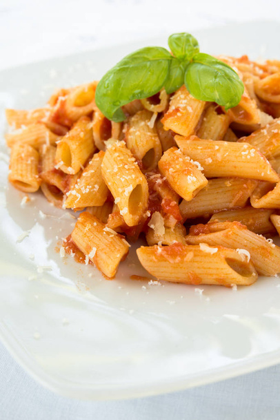 Italské Penne jídlo - Fotografie, Obrázek