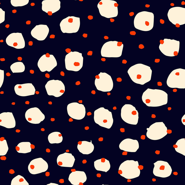 Super schattig Polka dots patroon.  - Vector, afbeelding