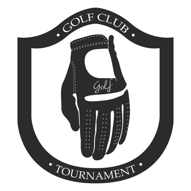 Isolated golf emblem - Vektor, kép