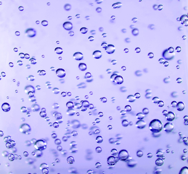 Очистити бульбашки в пурпуровому гелі
 - Фото, зображення