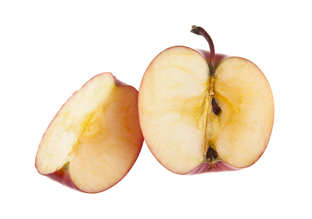 maçãs vermelhas no fundo branco - Foto, Imagem