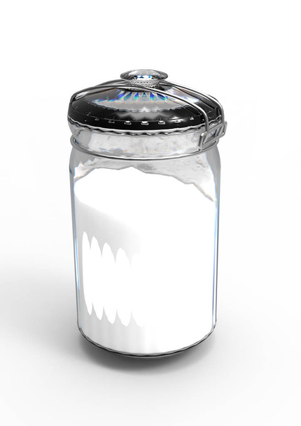 Zuckerflaschenglas - Foto, Bild