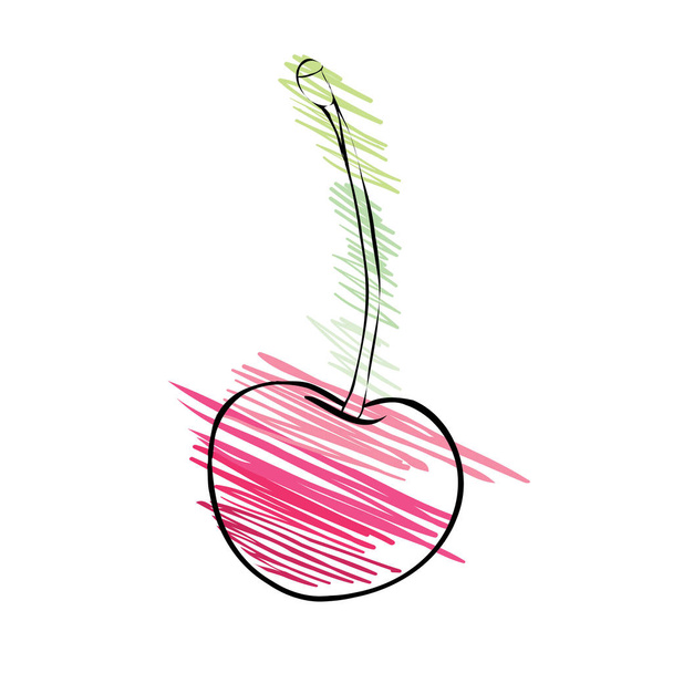 fruit, vector, illustration, summer, juicy - Wektor, obraz