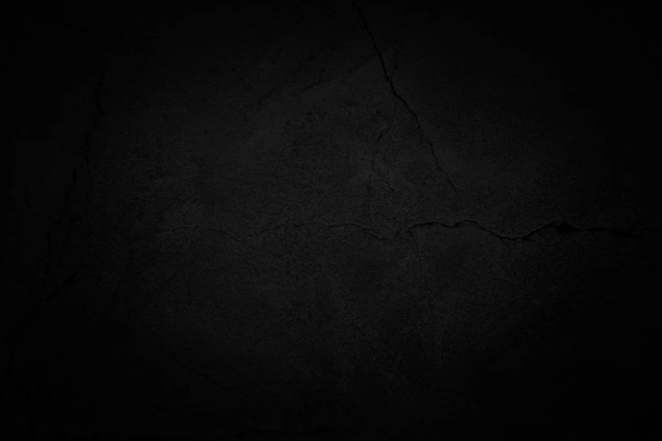Old black background. Grunge texture. - Photo, Image