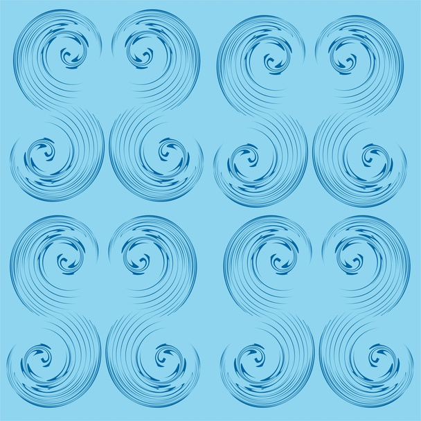 fondo abstracto azul - Vector, imagen