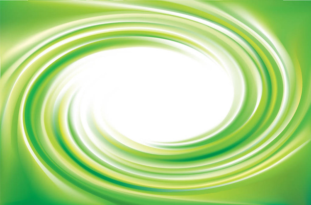 ベクトル渦巻く緑背景色 - ベクター画像