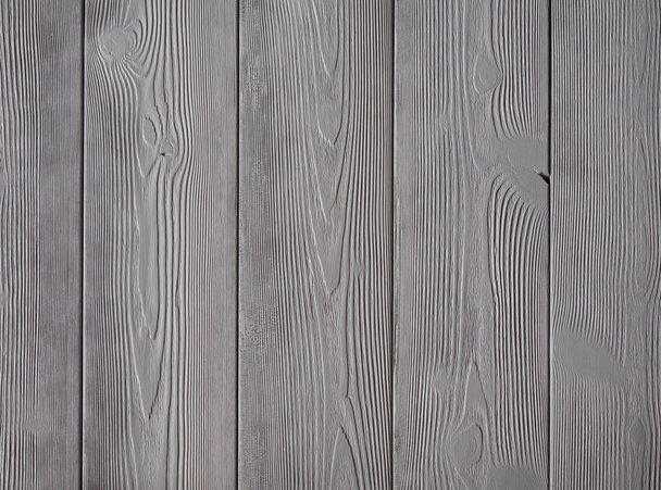 top view of grey wooden boards - Фото, изображение