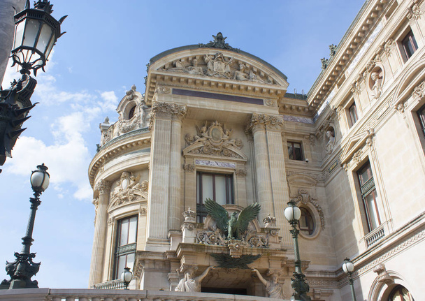 Fragment of the Opera or Palace Garnier, Paris - Photo, Image